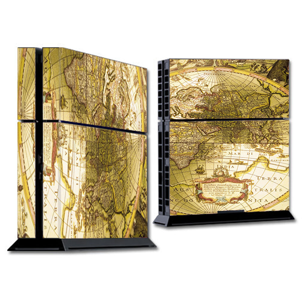  Old School Maps Sony Playstation PS4 Skin