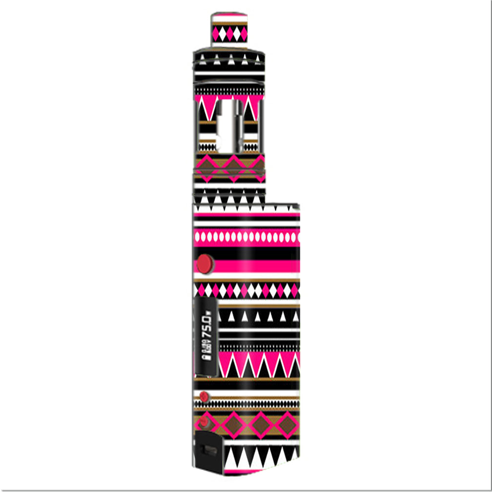  Pink Aztec Indian Chevron Kangertech Topbox mini Skin