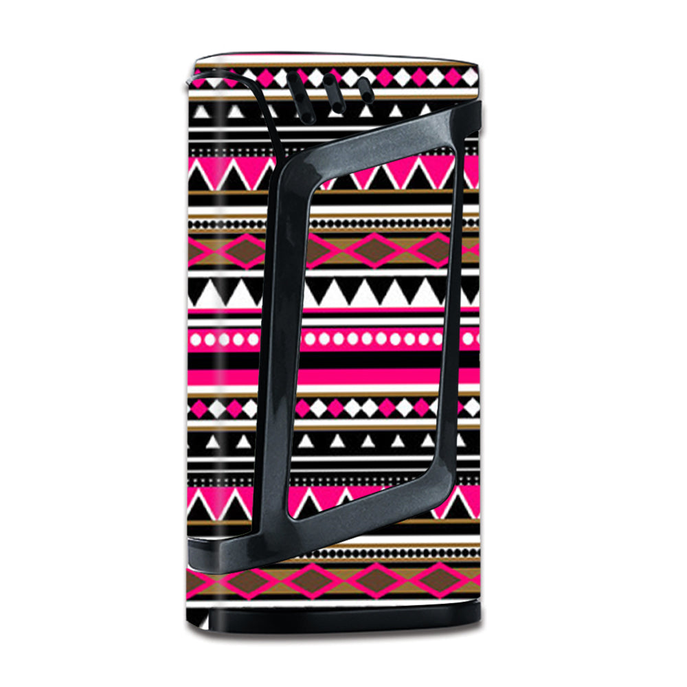  Pink Aztec Indian Chevron Smok Alien 220W Skin