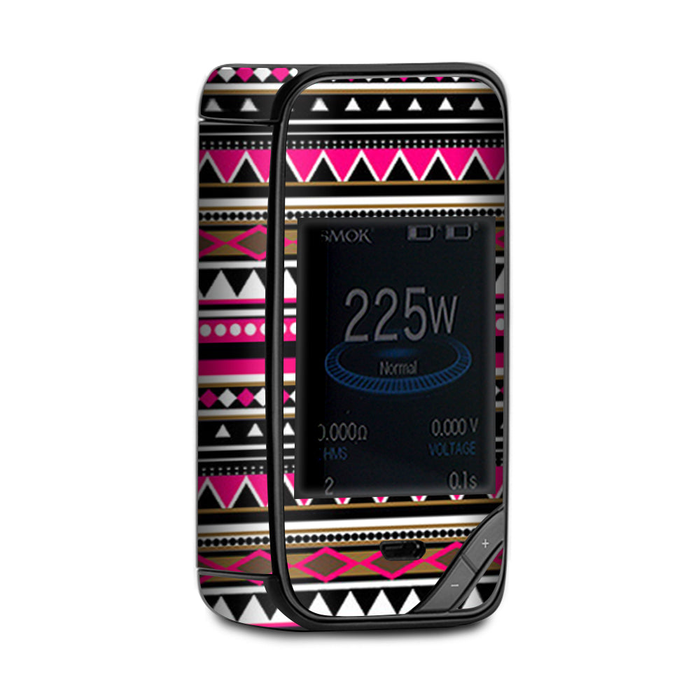  Pink Aztec Indian Chevron X-Priv Smok Skin