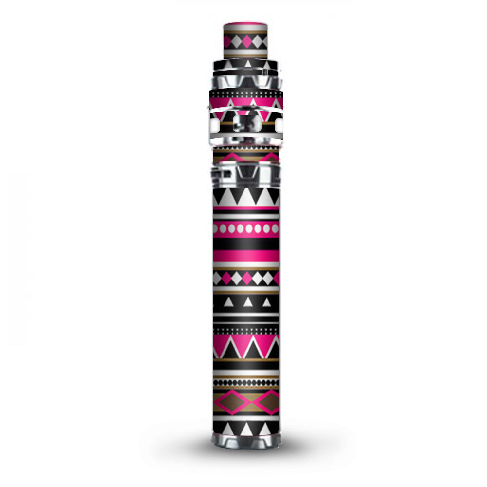  Pink Aztec Indian Chevron Stick Prince TFV12 Smok Skin