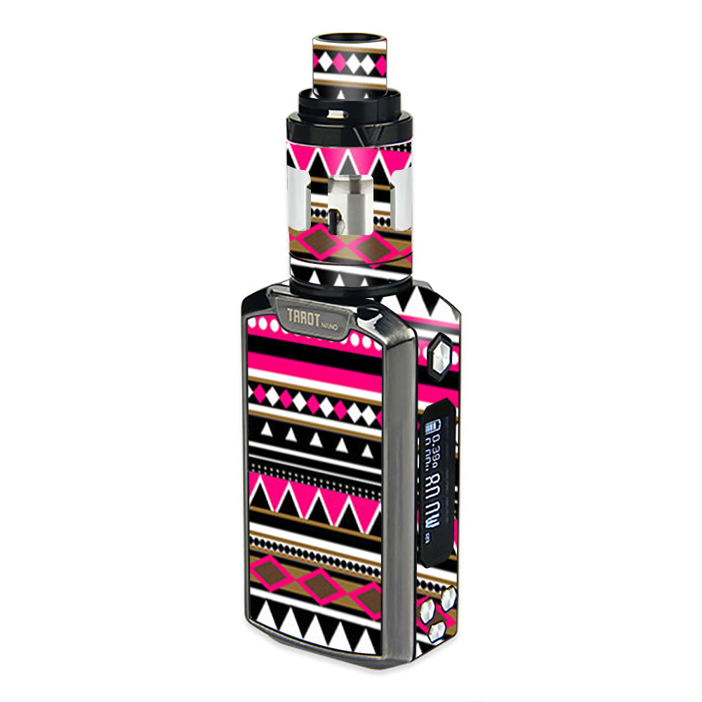  Pink Aztec Indian Chevron Vaporesso  Tarot Nano Skin
