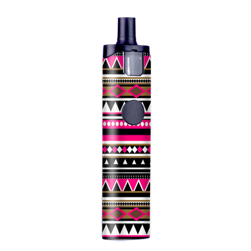  Pink Aztec Indian Chevron Wismec Motiv Pod Skin