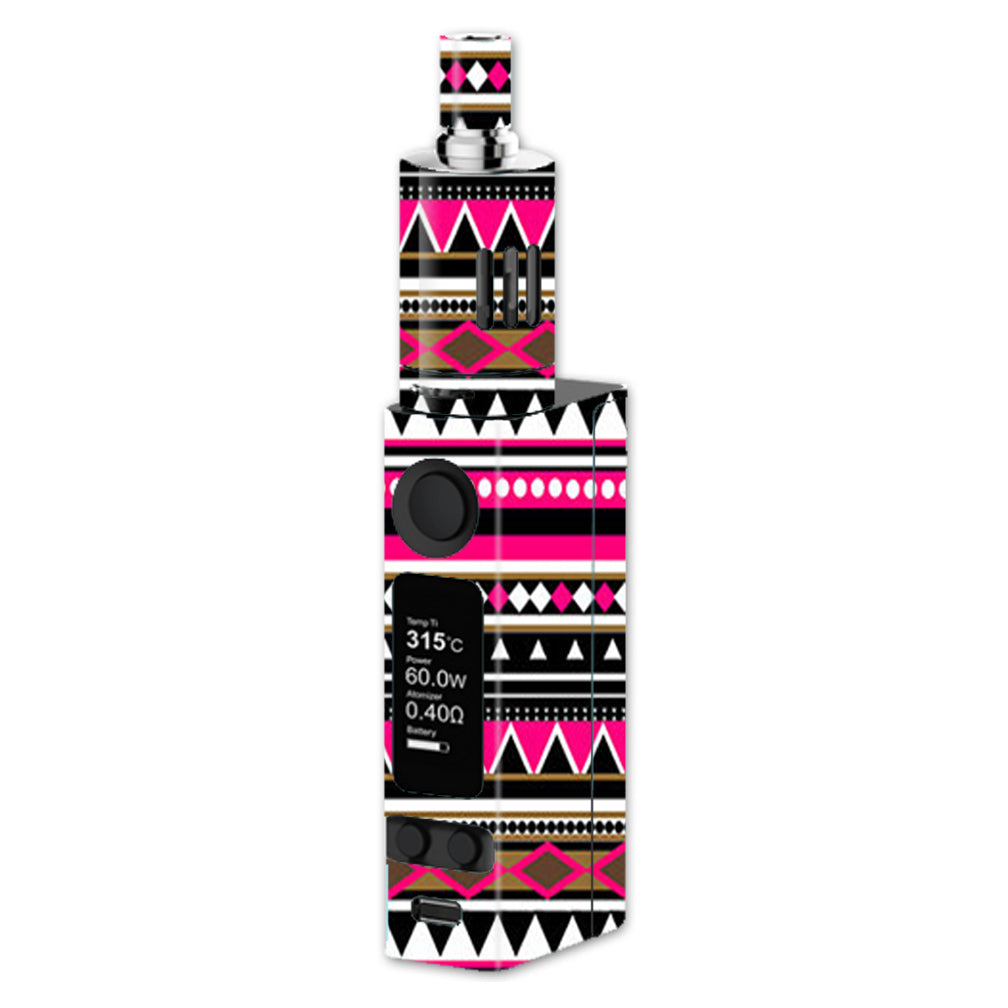  Pink Aztec Indian Chevron Joyetech Evic VTC Mini Skin