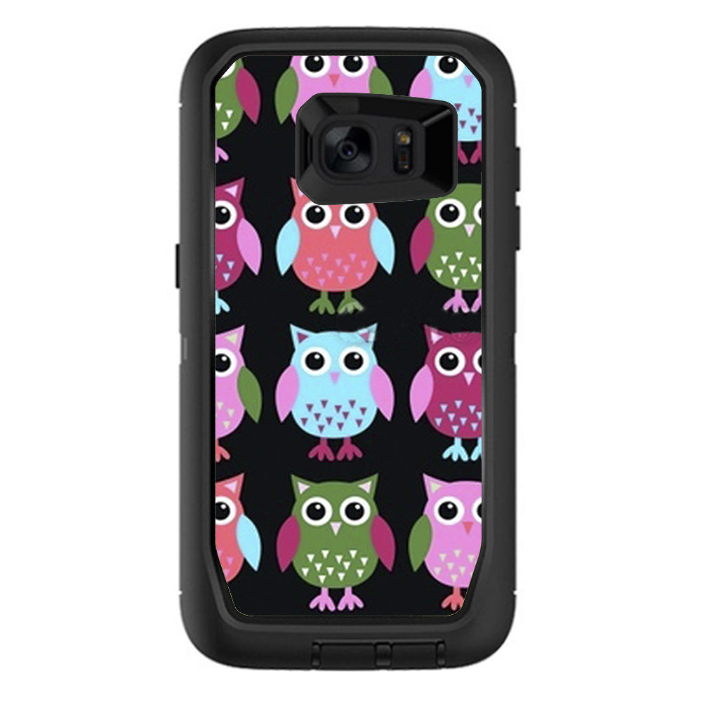  Cute Owls Otterbox Defender Samsung Galaxy S7 Edge Skin