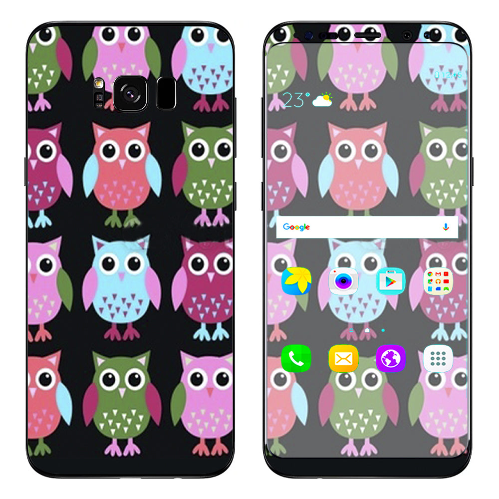  Cute Owls Samsung Galaxy S8 Plus Skin