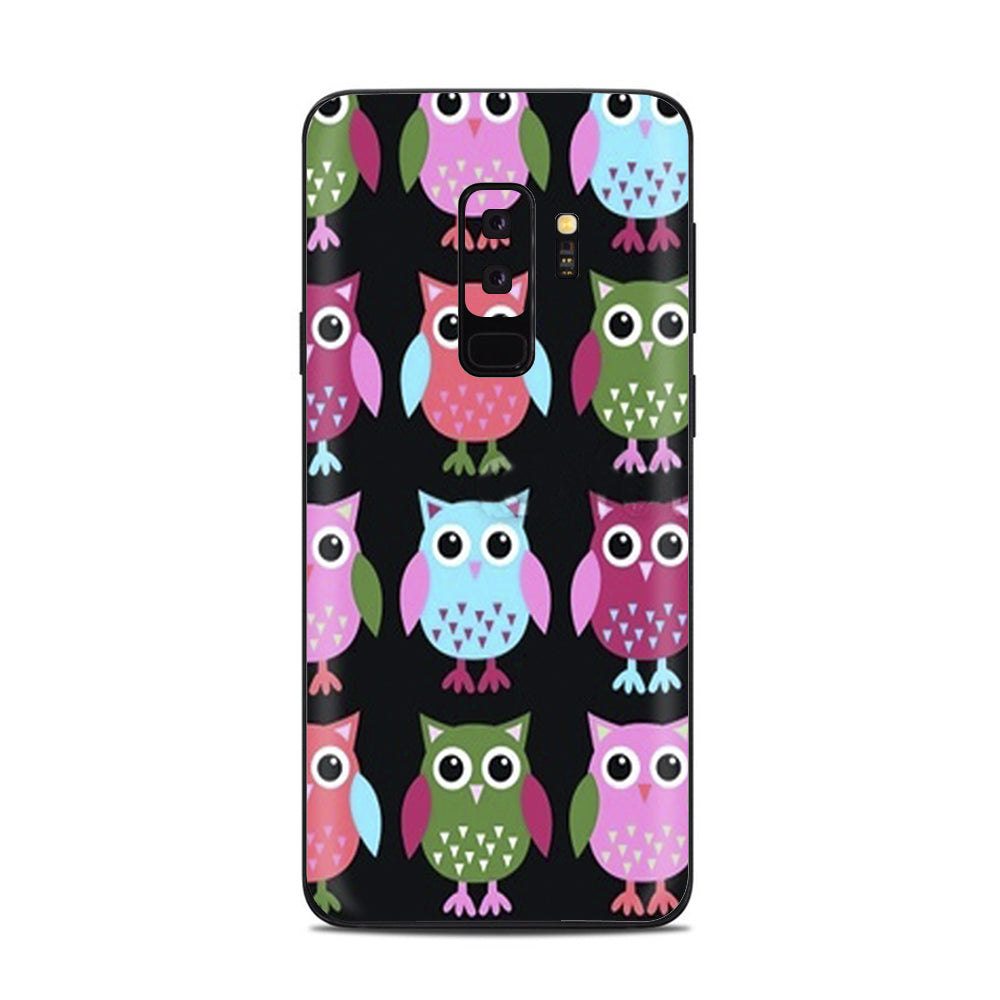  Cute Owls Samsung Galaxy S9 Plus Skin