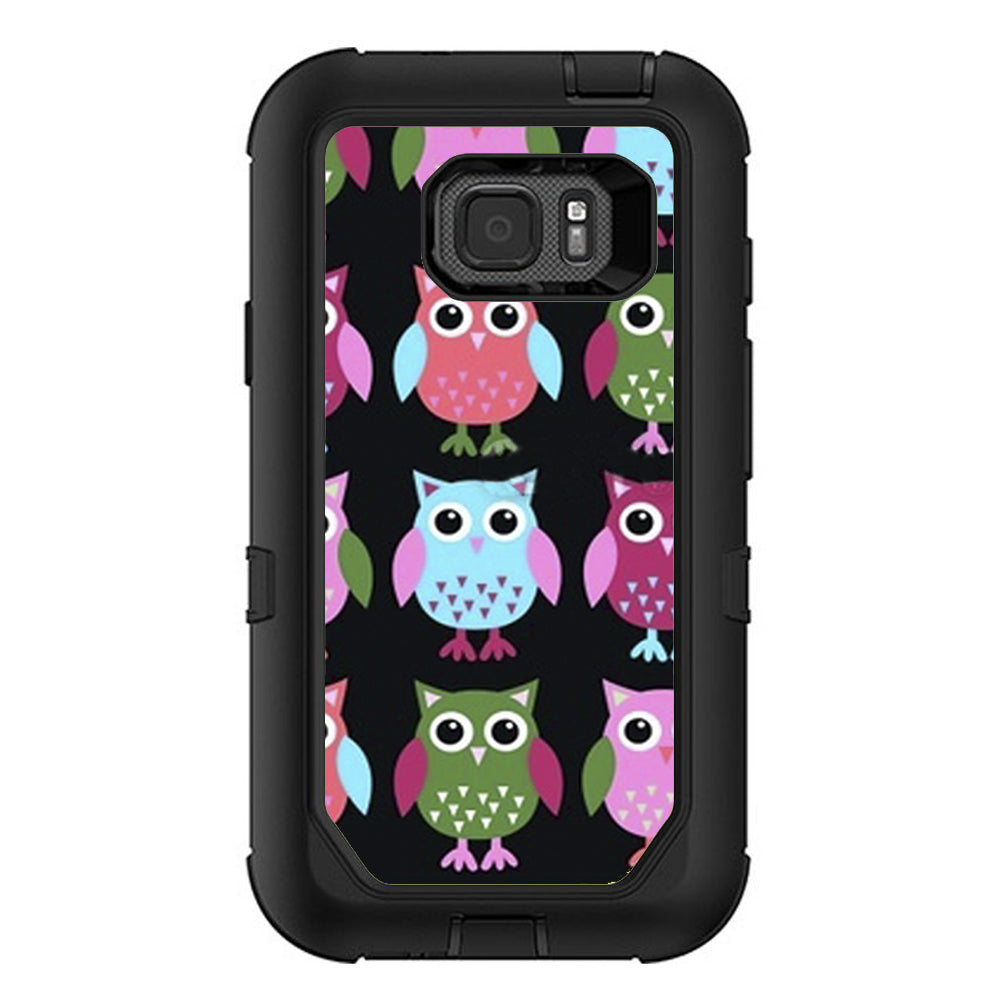  Cute Owls Otterbox Defender Samsung Galaxy S7 Active Skin