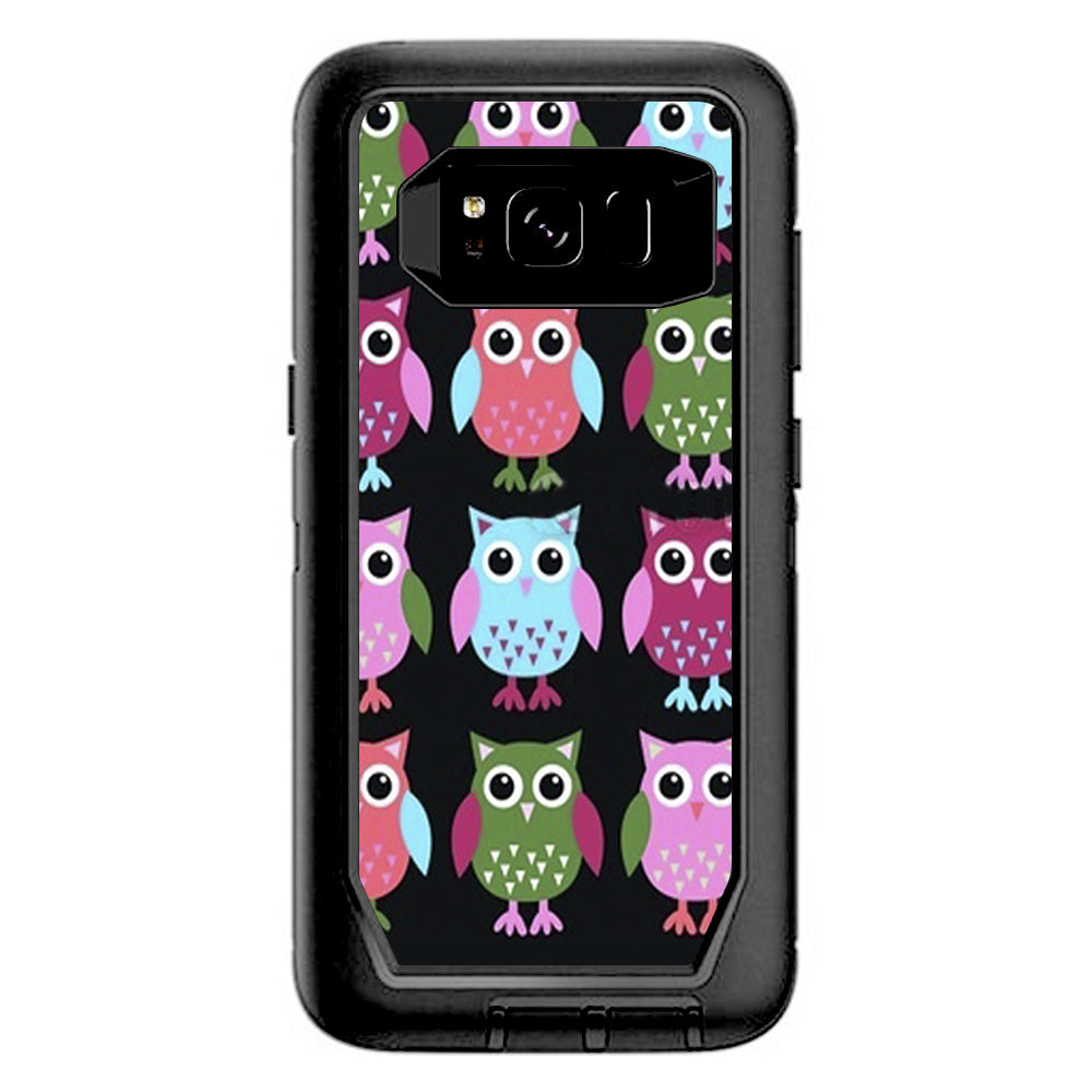  Cute Owls Otterbox Defender Samsung Galaxy S8 Skin