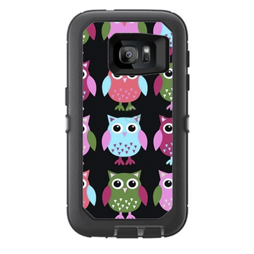  Cute Owls Otterbox Defender Samsung Galaxy S7 Skin