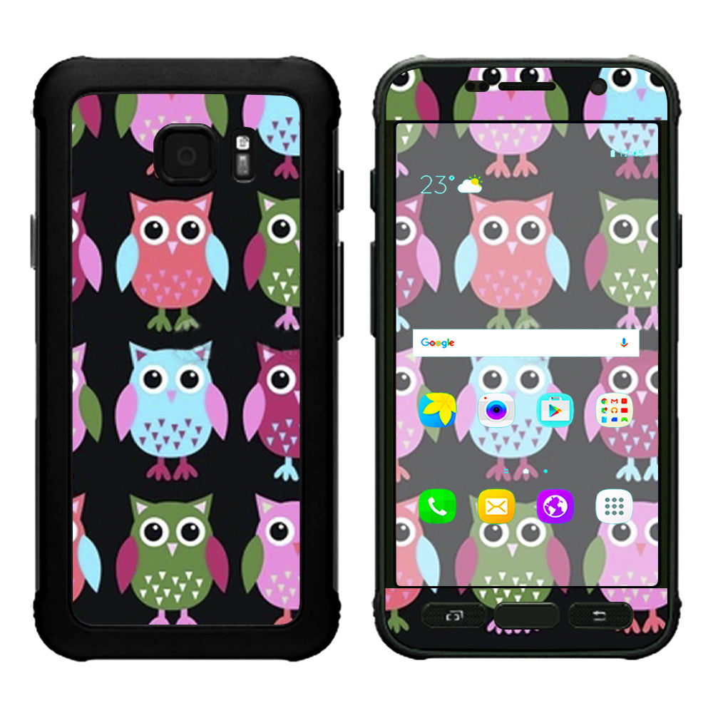  Cute Owls Samsung Galaxy S7 Active Skin