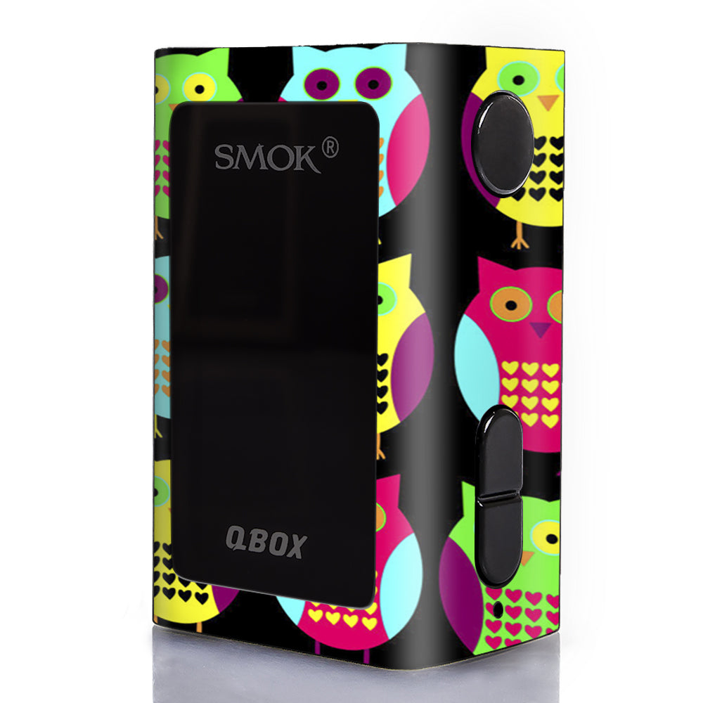  Cute Owls 2 Smok Q-Box Skin