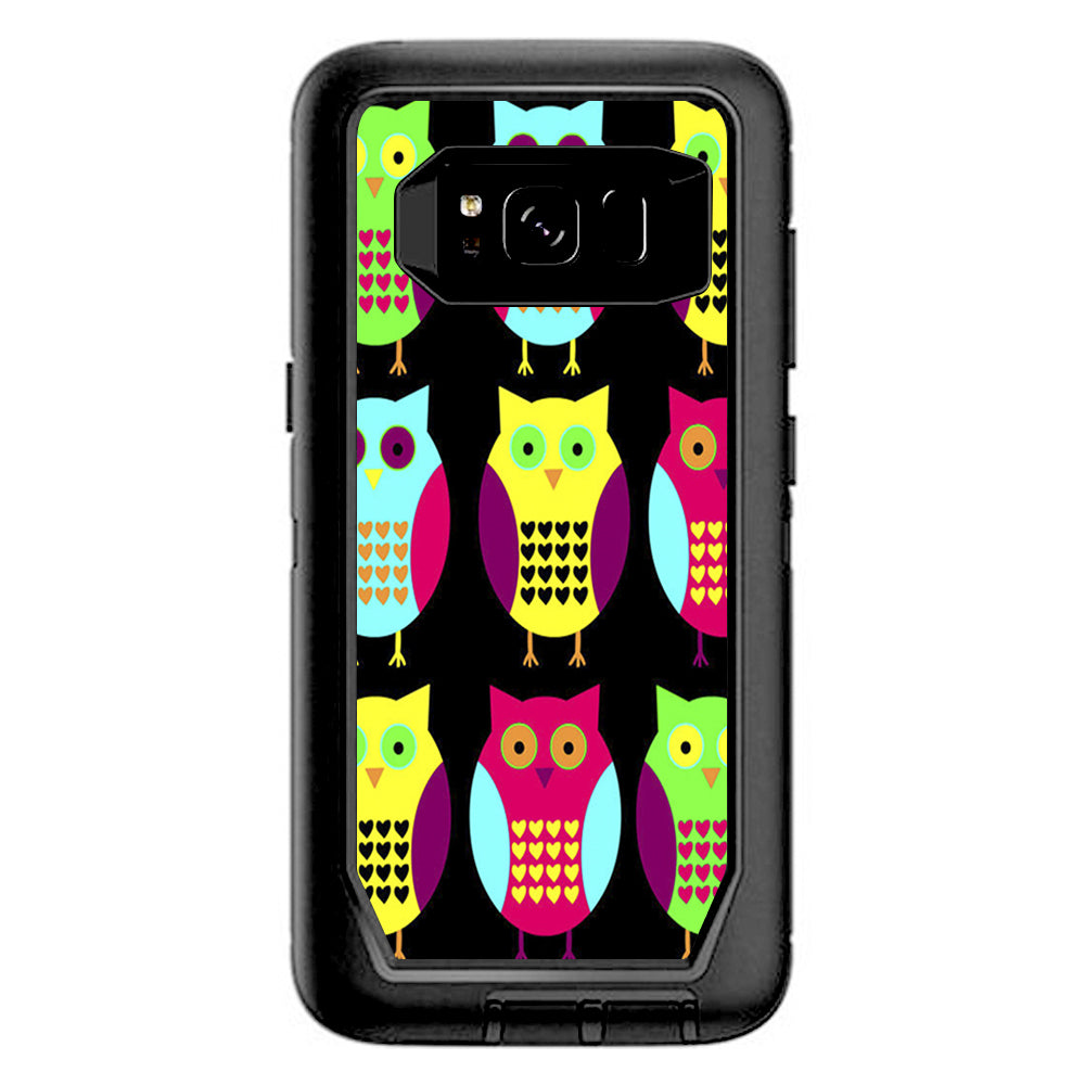  Cute Owls 2 Otterbox Defender Samsung Galaxy S8 Skin