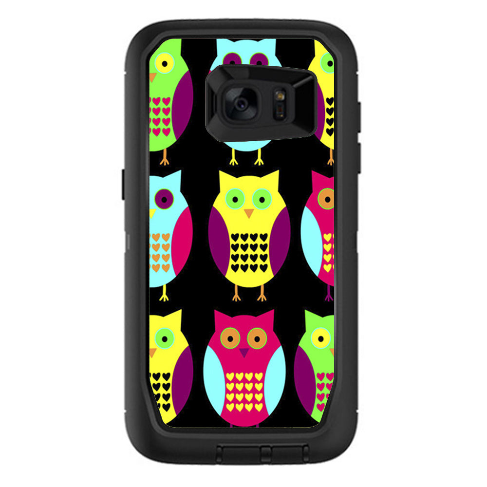  Cute Owls 2 Otterbox Defender Samsung Galaxy S7 Edge Skin