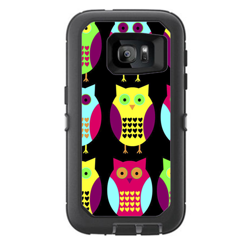  Cute Owls 2 Otterbox Defender Samsung Galaxy S7 Skin