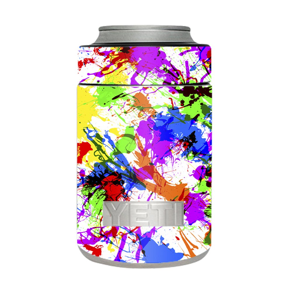  Paint Splatter Yeti Rambler Colster Skin