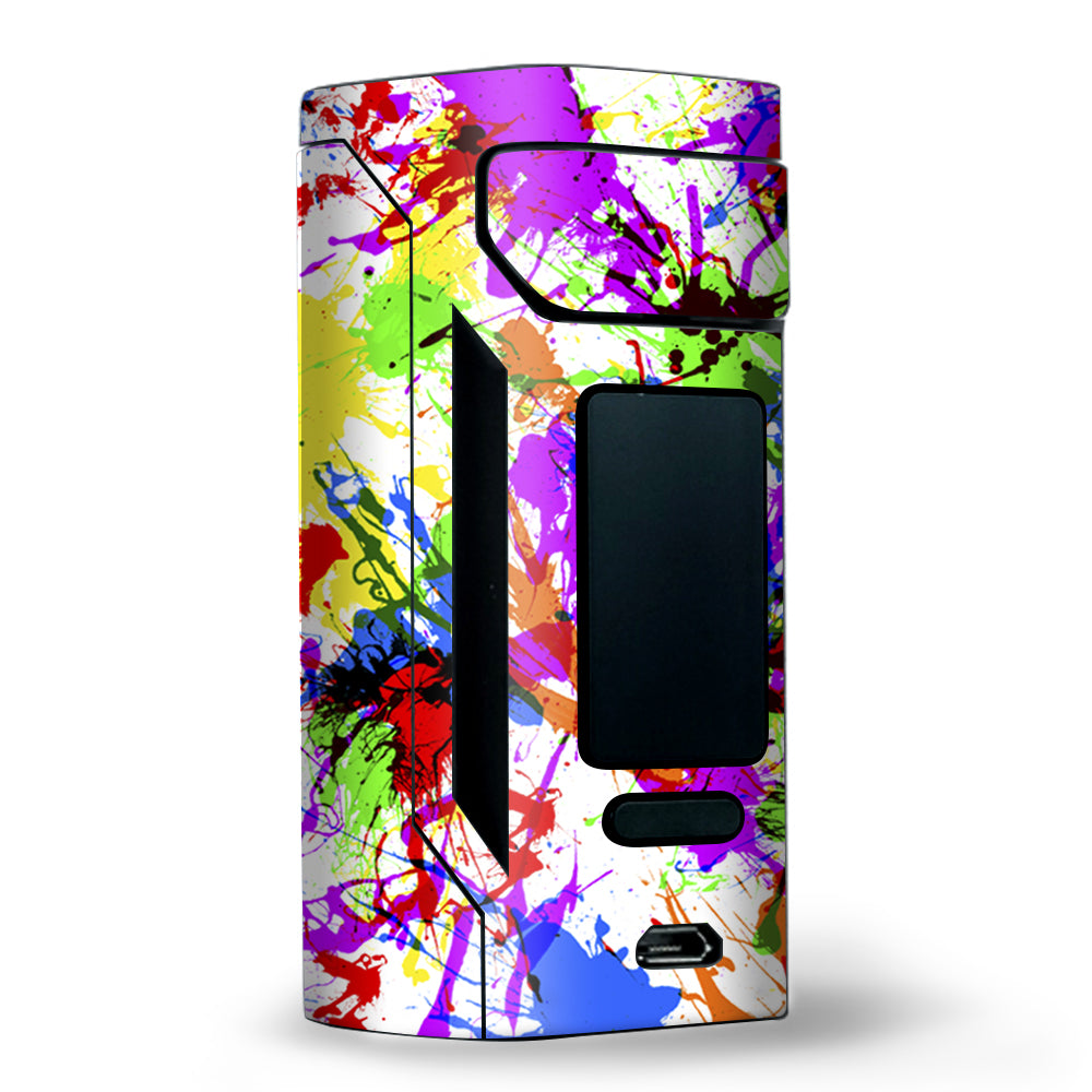  Paint Splatter Wismec RX2 20700 Skin