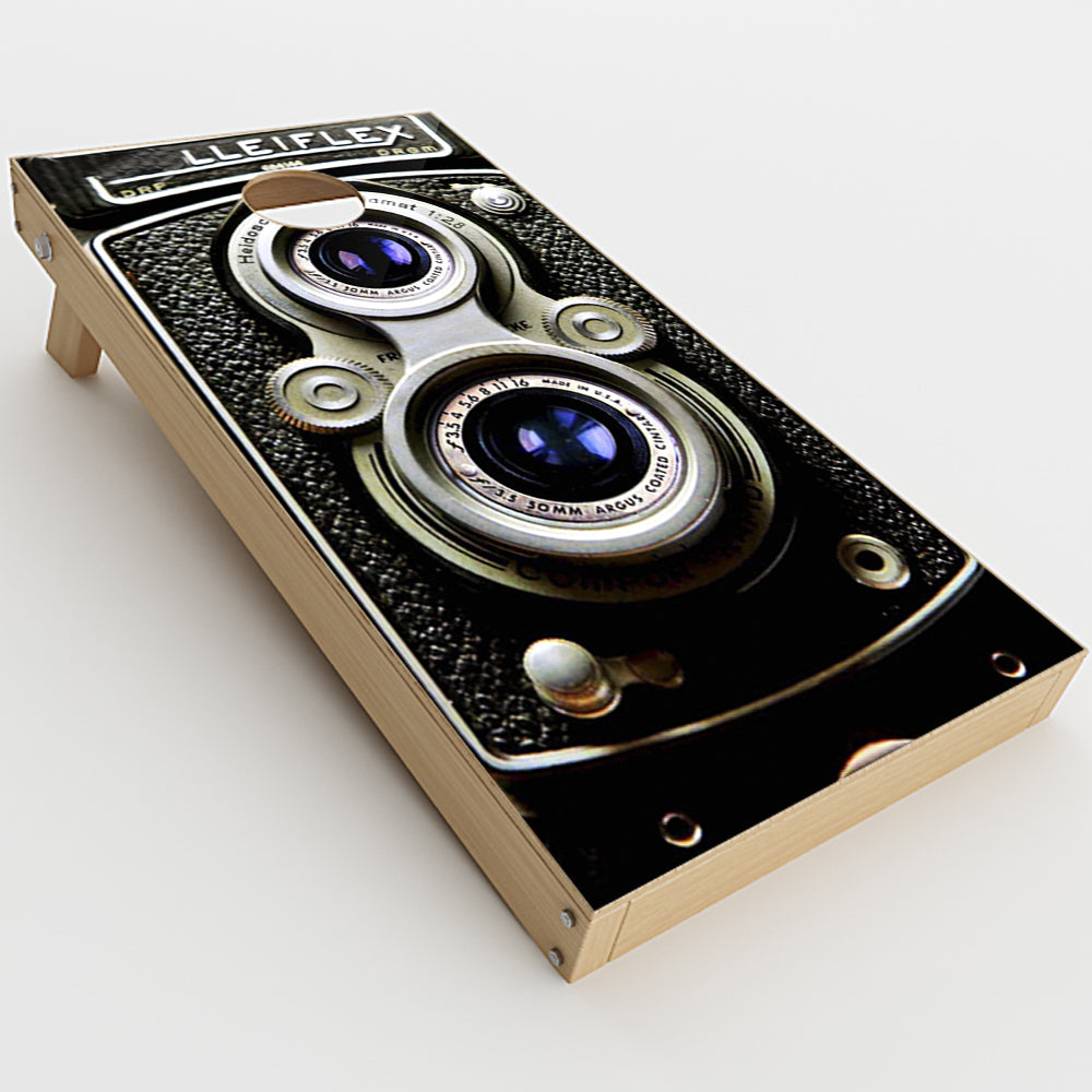  Camera- Rolleiflex Cornhole Game Boards  Skin
