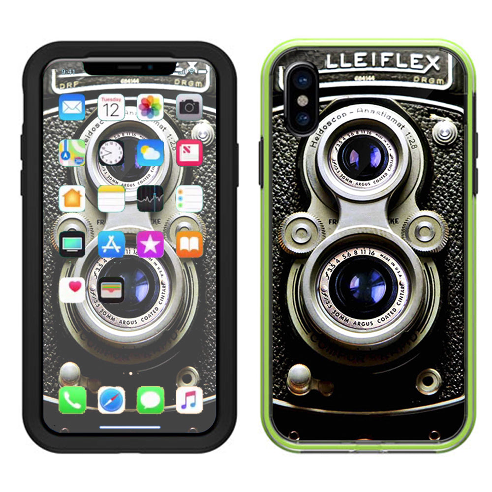  Camera- Rolleiflex Lifeproof Slam Case iPhone X Skin