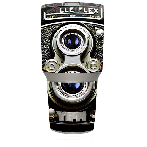  Camera- Rolleiflex Yeti 30oz Rambler Tumbler Skin