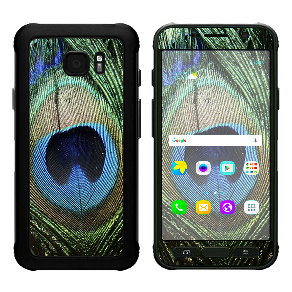  Peacock Feather Samsung Galaxy S7 Active Skin