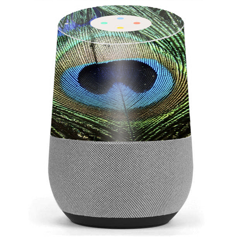  Peacock Feather Google Home Skin