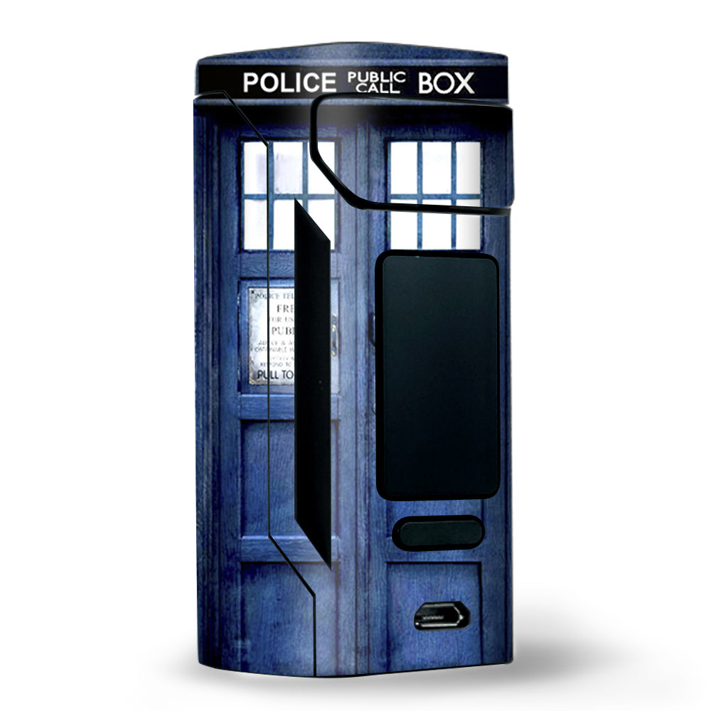  Booth, Tardis Call Box Wismec RX2 20700 Skin