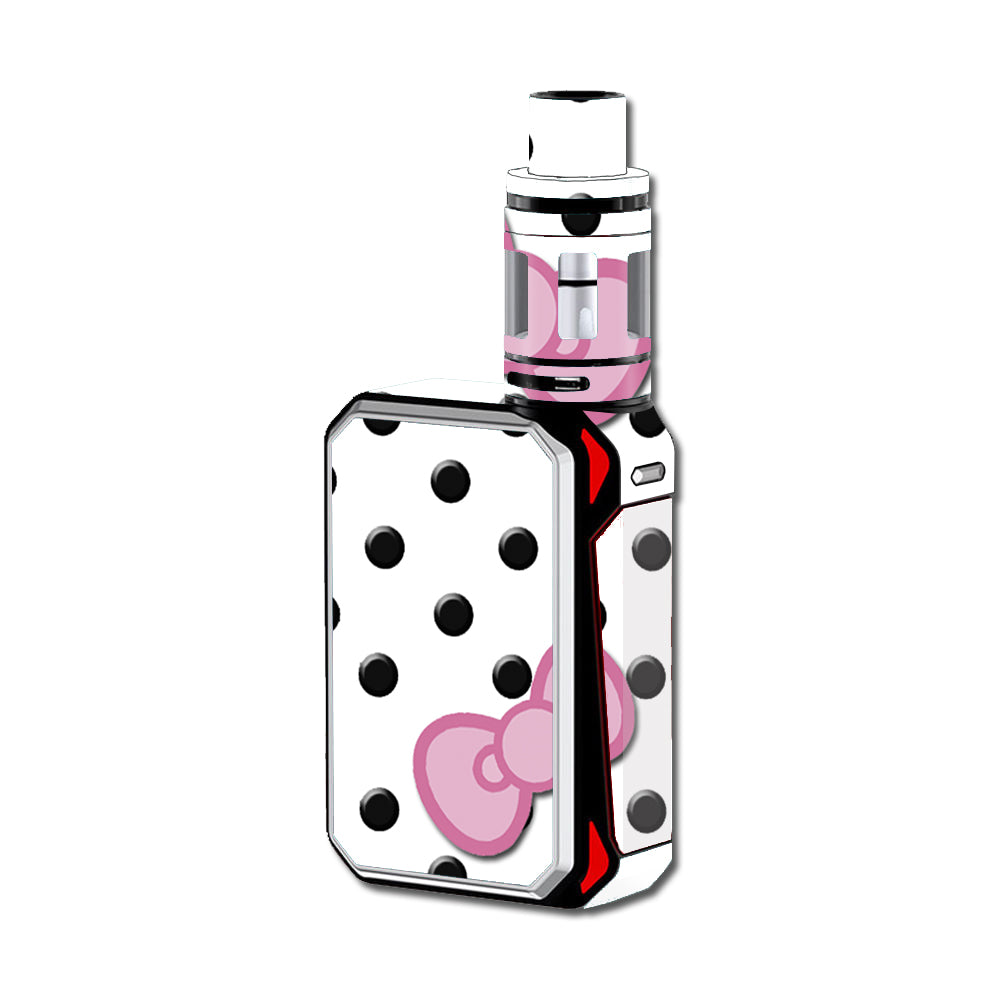 pink vape mods Skin Decal for Smok G-Priv 220W Mod / Bows – Flavour:Sour Gushin S. Raspberry Lemon Vuse Pods | Free Outer Space