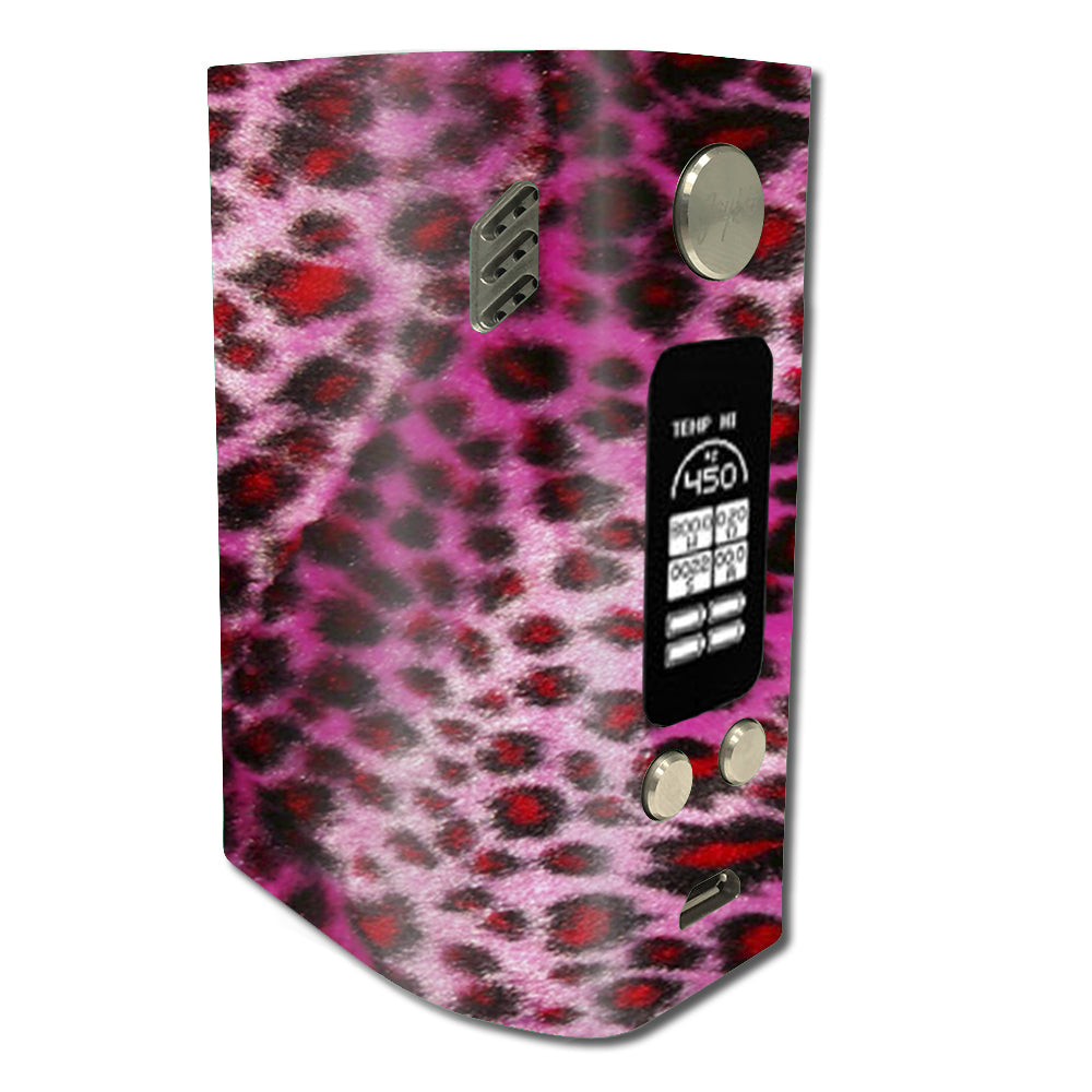  Pink Fur, Cheetah Wismec Reuleaux RX300 Skin