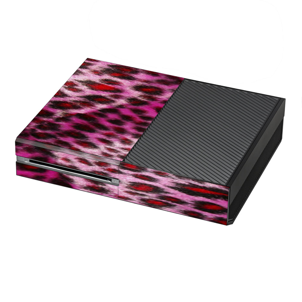 Pink Fur, Cheetah Microsoft Xbox One Skin