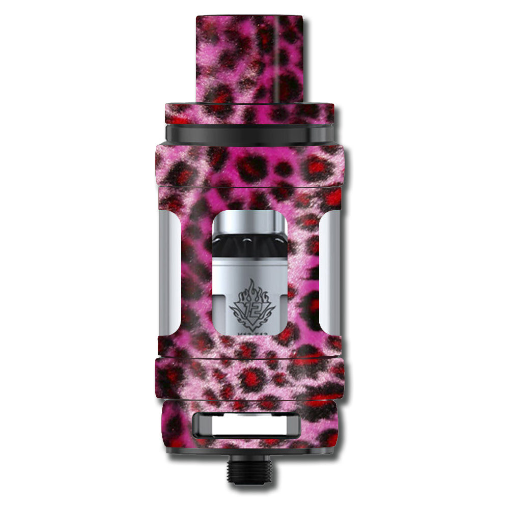  Pink Fur, Cheetah Smok TFV12 Tank Skin