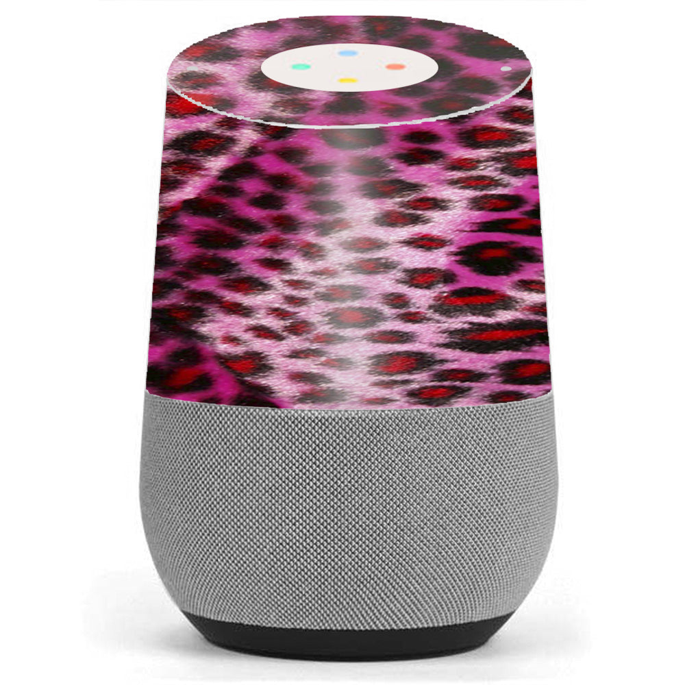  Pink Fur, Cheetah Google Home Skin