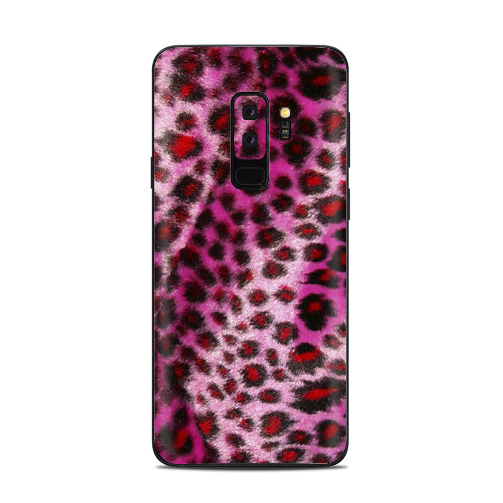  Pink Fur, Cheetah Samsung Galaxy S9 Plus Skin