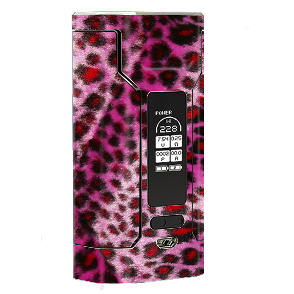  Pink Fur, Cheetah Wismec Predator 228 Skin
