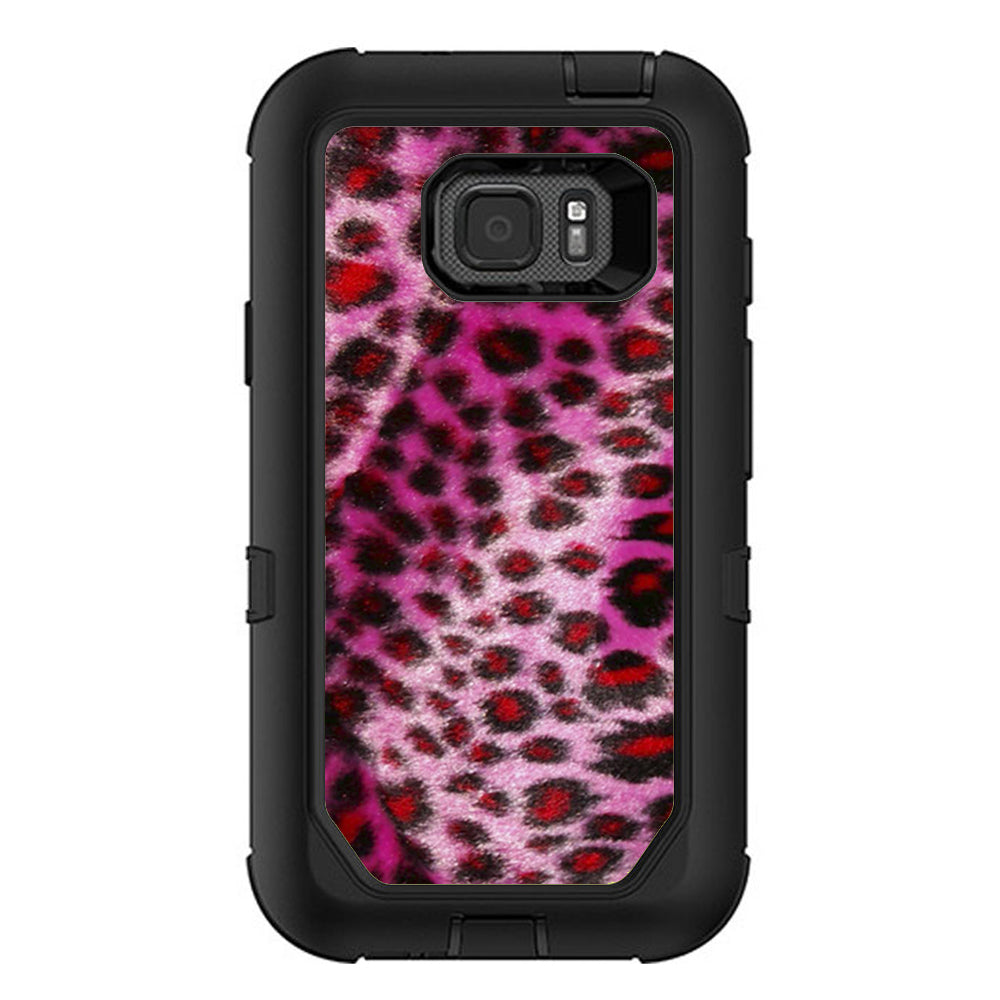  Pink Fur, Cheetah Otterbox Defender Samsung Galaxy S7 Active Skin