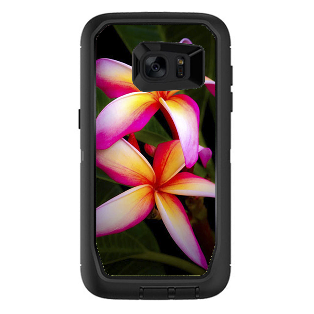  Plumeria Otterbox Defender Samsung Galaxy S7 Edge Skin