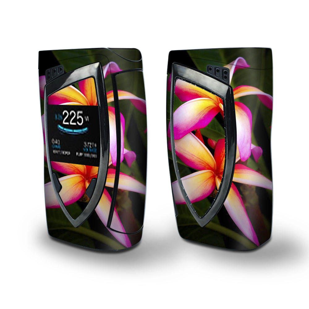 Skin Decal Vinyl Wrap for Smok Devilkin Kit 225w Vape (includes TFV12 Prince Tank Skins) skins cover / Plumeria