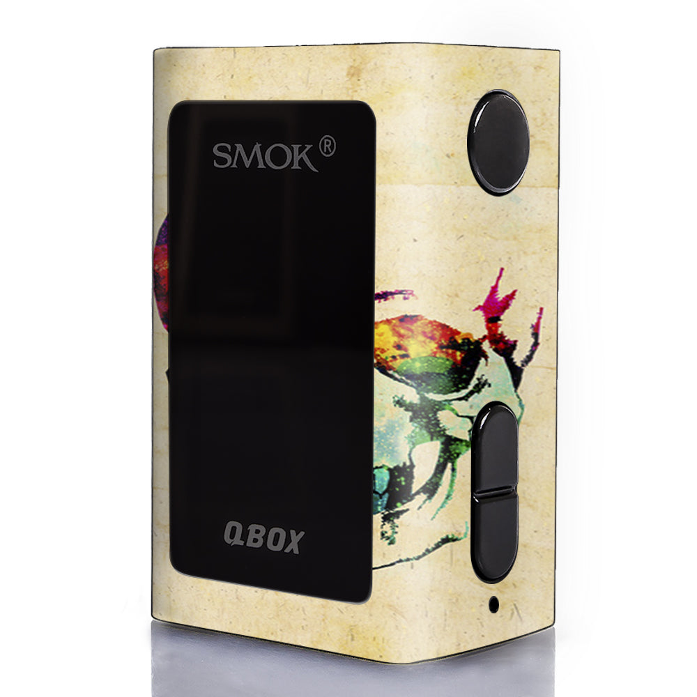  Skeleton In Color Smok Q-Box Skin