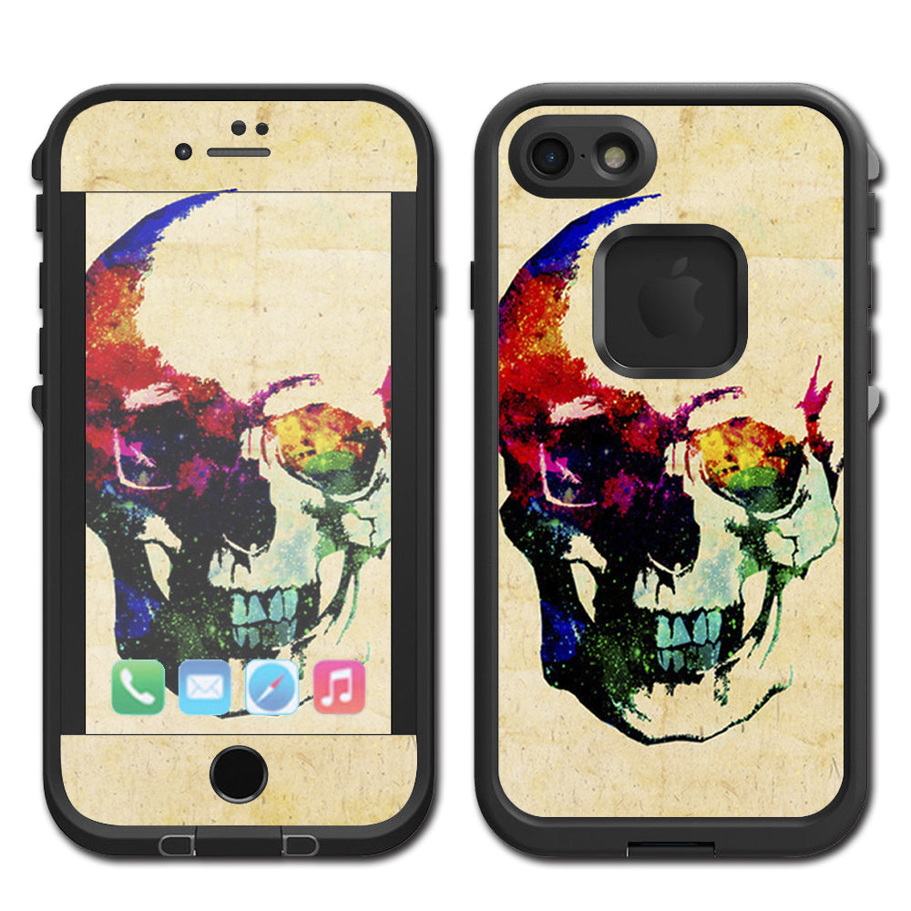 Skeleton In Color Lifeproof Fre iPhone 7 or iPhone 8 Skin