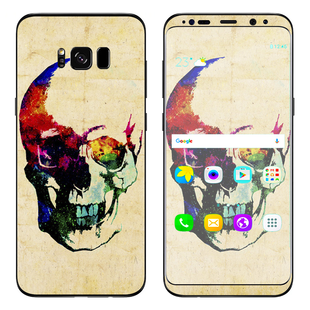  Skeleton In Color Samsung Galaxy S8 Plus Skin