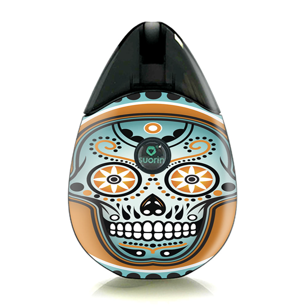  Sugar Skull, Day Of The Dead Suorin Drop Skin