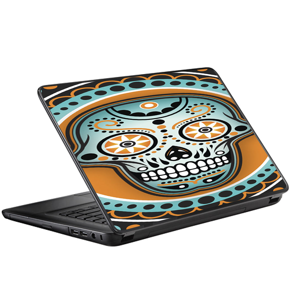  Sugar Skull, Day Of The Dead Universal 13 to 16 inch wide laptop Skin