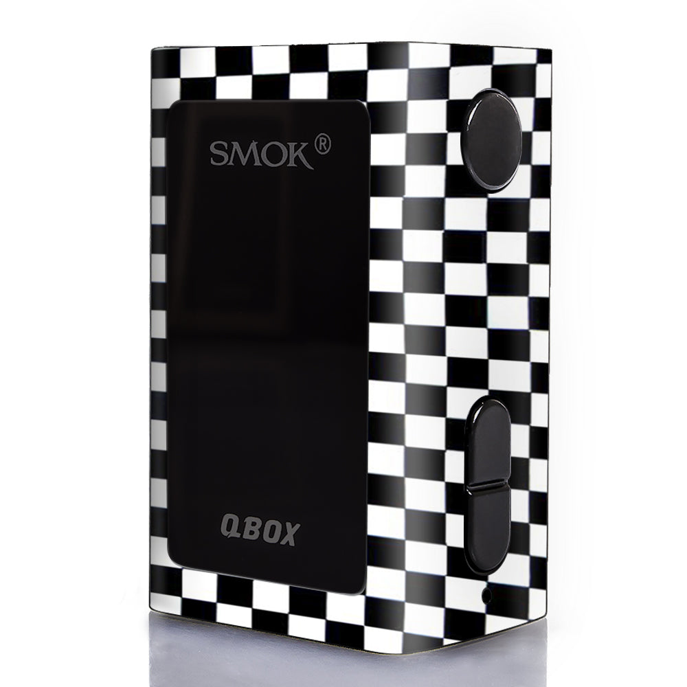  Checkerboard, Checkers Smok Q-Box Skin