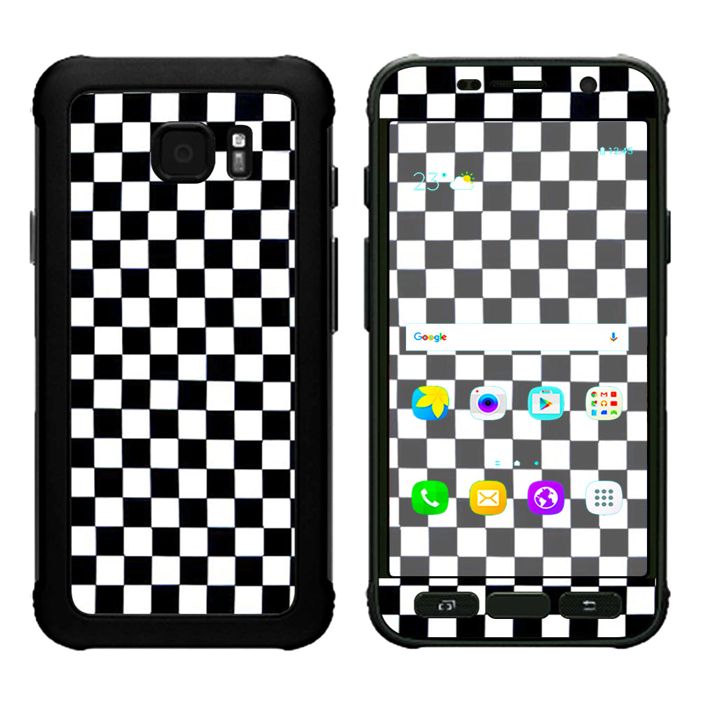  Checkerboard, Checkers Samsung Galaxy S7 Active Skin