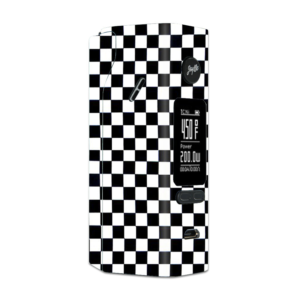  Checkerboard, Checkers Wismec Reuleaux RX 2/3 combo kit Skin
