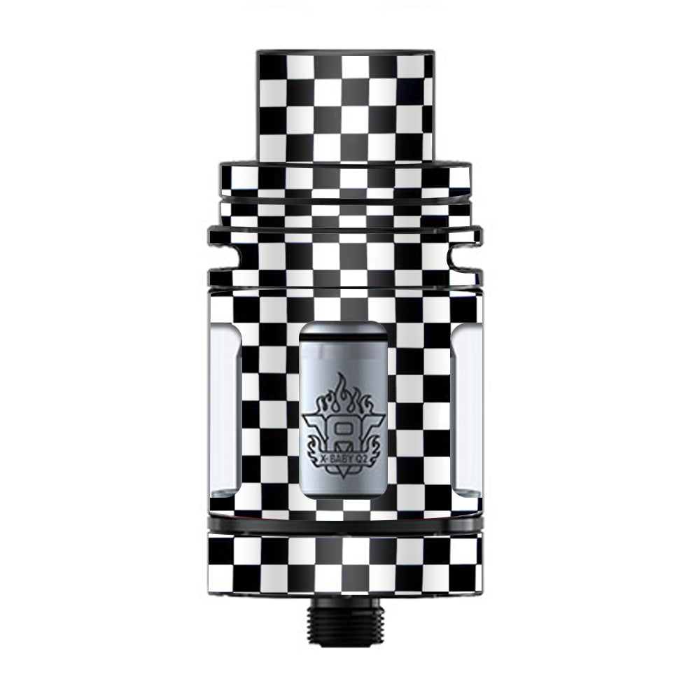  Checkerboard, Checkers TFV8 X-baby Tank Smok Skin