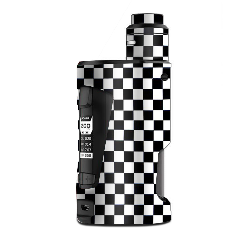 Checkerboard, Checkers G Box Squonk Geek Vape Skin