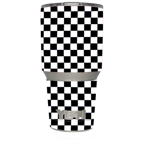  Checkerboard, Checkers Yeti 30oz Rambler Tumbler Skin