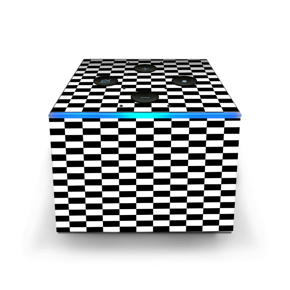  Checkerboard, Checkers Amazon Fire TV Cube Skin