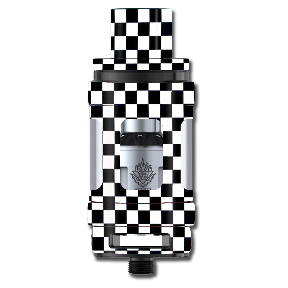  Checkerboard, Checkers Smok TFV12 Tank Skin